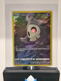 Pokemon TCG Crown Zenith Galarian Gallery FULL ART Rare Duskull GG28/GG70 NM - Image 2