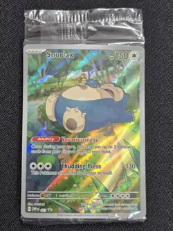 Snorlax 051 Sv: Scarlet & Violet Promo Cards Holo - Sealed - Image 1
