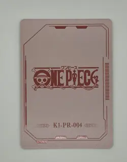 Carte One Piece Usopp K1-PR-004 Holo Prism Foil Card Manga Wanted Dead Or Alive - Image 2