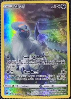 Absol GG16/GG70 Crown Zenith: Galarian Gallery Holo - Pokemon Card - Image 1