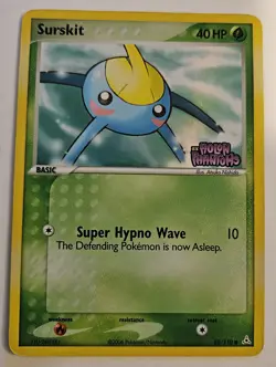 Surskit 82/110 Reverse Holo Ex Holon Phantoms Pokemon Card MP/HP - Image 1