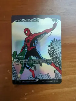 Heroic Intervention (Borderless) Marvel Universe Eternal-Legal Foil - Image 1