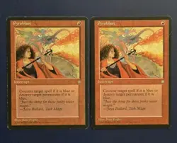 2X Pyroblast - HP - MTG Ice Age - Image 1