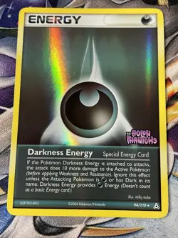 Pokemon - 1x Darkness Energy 94/110 - Reverse Holo / Holon Phantoms MP - Image 1
