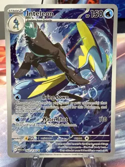 Inteleon 142/132 - Mega Evolution - Illustration Rare - Pokemon TCG (NM) - Image 1