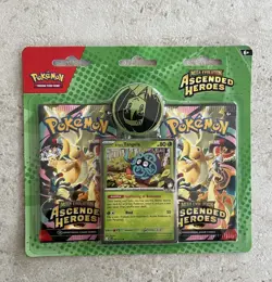 Pokemon TCG Ascended Heroes Erika's Tangela 2-Pack Blister- Brand New And Sealed - Image 1