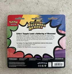 Pokemon TCG Ascended Heroes Erika's Tangela 2-Pack Blister- Brand New And Sealed - Image 2