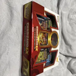 POKEMON CHARIZARD EX 20 ANNIVERSARY RED & BLUE COLLECTION BOX SEALED GENERATIONS - Image 3