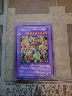 YUGIOH ELEMENTAL HERO PLASMA VICE CT04-EN006 SECRET LIMITED ED NM - Image 1