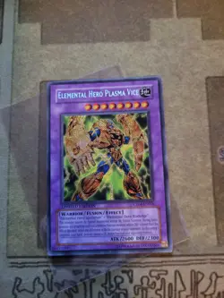 YUGIOH ELEMENTAL HERO PLASMA VICE CT04-EN006 SECRET LIMITED ED NM - Image 2