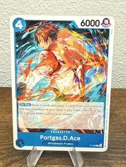 Portgas.D.Ace (Store Tournament 2025 Vol. 4) P-103 One Piece Promotion Cards... - Image 1