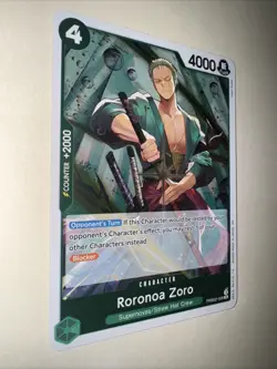 One Piece TCG - Roronoa Zoro - PRB02-006 English NM TCG CCG Card Game - Image 2