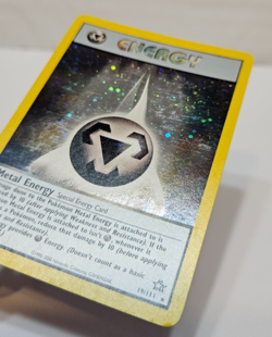 Metal Energy 19/111 Holo Rare Unlimited Neo Genesis Pokemon *SWIRL* 604 - Image 2
