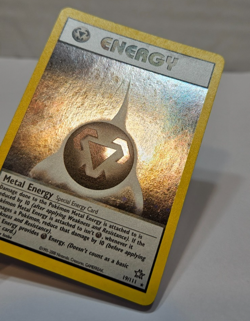 Metal Energy 19/111 Holo Rare Unlimited Neo Genesis Pokemon *SWIRL* 604 - Image 3