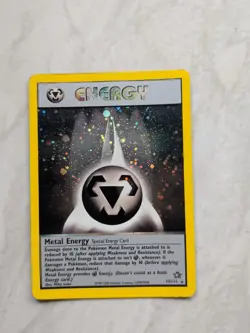 Metal Energy 19/111 Pokemon Neo Genesis Rare Holo Swirl - Image 1