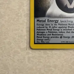 Metal Energy 19/111 Neo Genesis Pokemon Card Holo Rare Swirl Lightly Played LP - Image 5