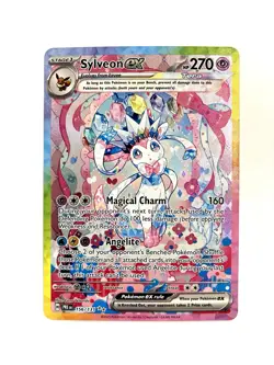 Sylveon Ex 156/131 Prismatic Evolutions Special Illustration Rare Pokemon TCG NM - Image 1