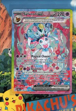 Pokemon TCG Sylveon EX 156/131 Special Illustration Rare Prismatic Evolution NM - Image 1