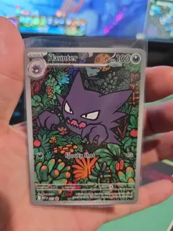 Haunter MEPEN 027 Illustration Rare - Promo Mega Battle Deck - Pokemon TCG - Image 1