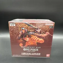 One Piece Paramount War Booster Box OP-02 English Factory Sealed Brand New 811039039080 - Image 1