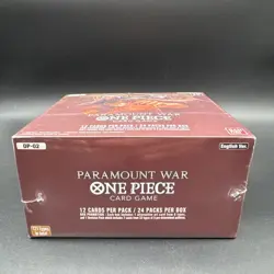One Piece Paramount War Booster Box OP-02 English Factory Sealed Brand New 811039039080 - Image 3