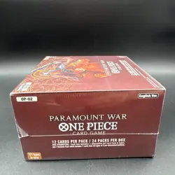 One Piece Paramount War Booster Box OP-02 English Factory Sealed Brand New 811039039080 - Image 4