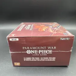 One Piece Paramount War Booster Box OP-02 English Factory Sealed Brand New 811039039080 - Image 5