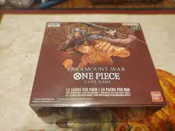 One Piece Paramount War Booster Box OP02 Factory Sealed - Image 2
