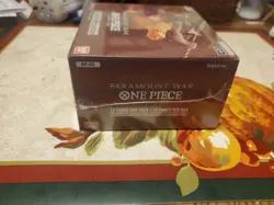 One Piece Paramount War Booster Box OP02 Factory Sealed - Image 4