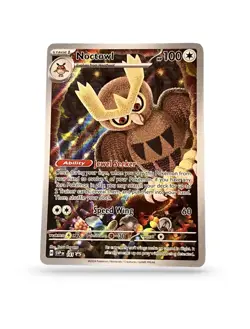 Pokemon TCG Noctowl 141 - Black Star Promo - Stellar Crown - NM+ - Image 1