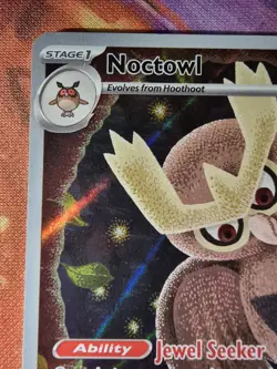 Noctowl SVP 141 - Stellar Crown ETB Black Star Promo - Pokemon TCG NM - Image 2