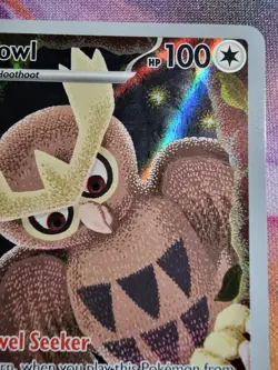 Noctowl SVP 141 - Stellar Crown ETB Black Star Promo - Pokemon TCG NM - Image 3