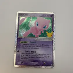 Mew EX 88/92 - Ultra Rare Pokemon Card - Celebrations: Classic Collection - NM - Image 1