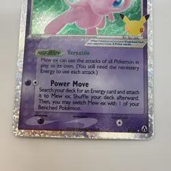Mew EX 88/92 - Ultra Rare Pokemon Card - Celebrations: Classic Collection - NM - Image 2