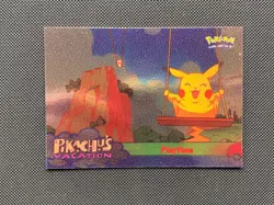 Holo Foil #57 PLAYTIME Topps Pokemon Card Pikachu's Vacation - Image 1