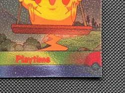 Holo Foil #57 PLAYTIME Topps Pokemon Card Pikachu's Vacation - Image 4