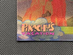Holo Foil #57 PLAYTIME Topps Pokemon Card Pikachu's Vacation - Image 5