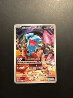 Team Rocket's Wobbuffet 203 Sv: Scarlet & Violet Promo Cards Holo C-01 - Image 1