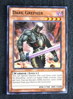 Dark Grepher (LCYW-EN208, Common, Unlimited Edition) [Near Mint] Yugioh card - Image 1