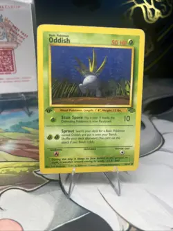 Oddish 58/64 Jungle 1st Edition WOTC Vintage Pokemon TCG Card - Image 2