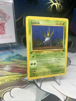 Oddish 58/64 Jungle 1st Edition WOTC Vintage Pokemon TCG Card - Image 4