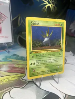 Oddish 58/64 Jungle 1st Edition WOTC Vintage Pokemon TCG Card - Image 5