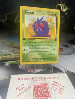 Venonat 63/64 Jungle 1st Edition 1999 WOTC Vintage Pokemon TCG Card - Image 2