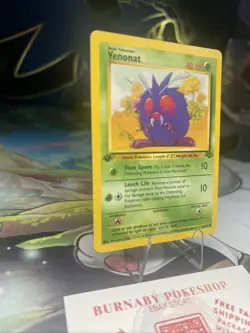 Venonat 63/64 Jungle 1st Edition 1999 WOTC Vintage Pokemon TCG Card - Image 4