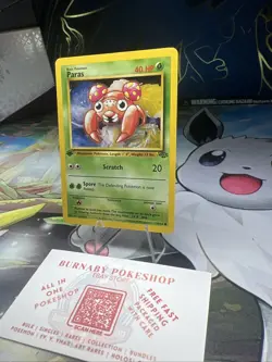 Paras 59/64 Jungle 1st Edition WOTC 1999 Vintage Pokemon TCG Card - Image 4