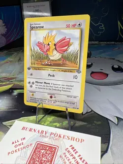 Spearow 62/64 Jungle 1st Edition WOTC 1999 Vintage Pokemon TCG Card - Image 5