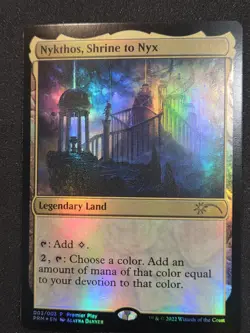 MINTY!: Nykthos, Shrine to Nyx judge promo Foil NM (click for more pictures) Mtg - Image 2
