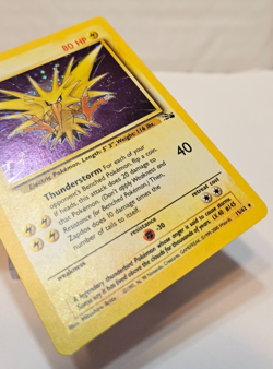 Zapdos 15/62 Holo Rare Unlimited Fossil Pokemon 1300 - Image 5