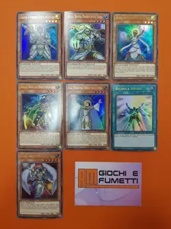 LOTTO 7 CARTE FEDELE DELLA LUCE in Italiano ORIGINALI YUGIOH! RARE ULTRA - Image 1