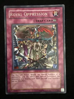 YUGIOH ROYAL OPPRESSION DB2-EN200 RARE (NM) - Image 1